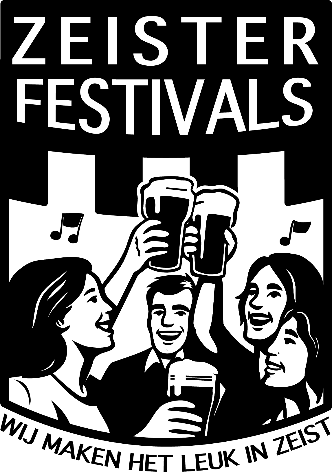 LOGO _ ZEISTER FESTIVALS (alleen zwart)